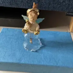 天使のガラスベル 置物 オブジェ