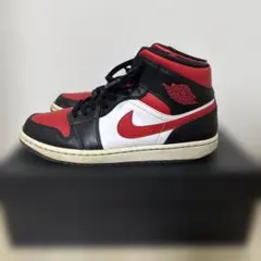 Nike Air Jordan 1 ブラック/レッド、ホワイト