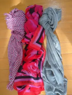 ストール三枚セット