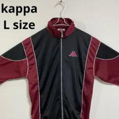 【kappa】トラックジャケット 古着 US 赤 黒 ブランド