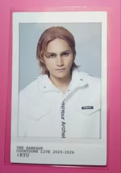 ランペ ツアーグッズ 2025→2026 ステッカーカード 龍 ①