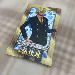サンジ ONE PIECE バースデーカード 東京ワンピースタワーのサムネイル