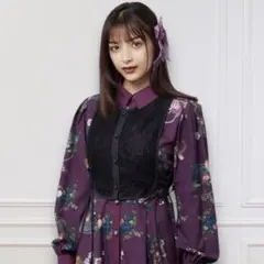 【新品】axes POETIQUE サイドレースアップベスト ジレ 生成り 白