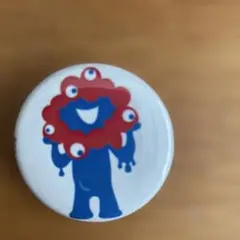 【未使用】ミャクミャク 缶バッチ 非売品3.7cm