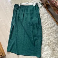 ユニクロ　ギャザーロングスカート