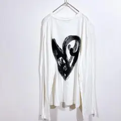 ACNESTUDIOS アクネストゥディオズ　ハート プリント Tシャツ 長袖のサムネイル