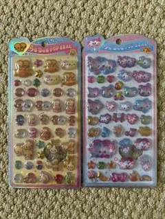 新品、未開封、正規品　うるちゅる　なっとうちゃん　まじかるみゅーちゃん　2枚