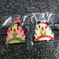 ディズニーランド クリスマス 2017 ピンバッジ ジャングルカーニバル