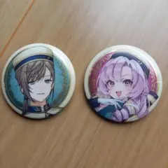 にじさんじ　キャラクター缶バッジセット 2個
