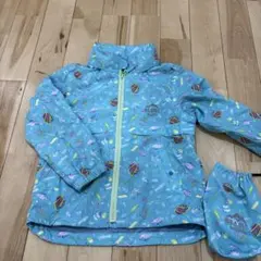 BEAMS mini 水色ジャケット 収納袋付き