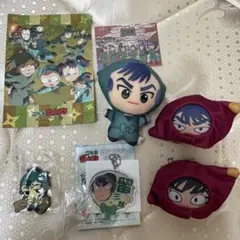 忍たま　食満　ぬいぐるみ　キーチェーン　ラバスト