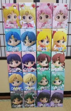 Qposket　美少女戦士セーラームーンEternal　フィギュア全種セット