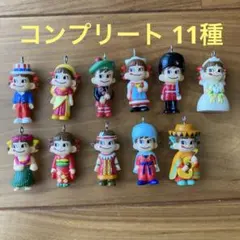 ミニミニペコちゃん 第1弾 世界のペコポコ人形 全11種類 コンプリートのサムネイル