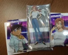 名探偵コナン セガラッキーくじ　アクリルスタンド＆イラストカード
