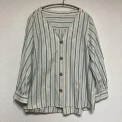 URBAN RESEARCH ストライプブラウス