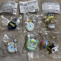 たまごっち カプセルトイ 6個セット　めじるし　シャカシャカ　UFOスイング