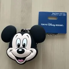 新品　ミッキーマウス　バッグチャームケース付き　TDR
