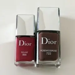 Dior ディオール ヴェルニ 722 ローズウッドローズ 999 ルージュ