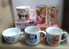 Disney ディズニー マグカップ コップ セット