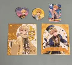 るぅとくん缶バッジと色紙セット