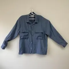 JUNRED 長袖シャツ ブルーのサムネイル