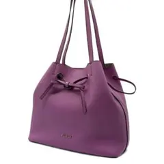 FURLA 巾着　ショルダーバッグ 2WAY ピンク レザー　コスタンザ