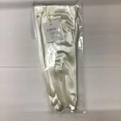 Chérie オフホワイト　サテン ウェディンググローブ