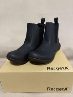 【未使用】Re:getA（リゲッタ）サイドゴア ショートブーツのサムネイル