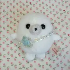 ミニビーンズ　星ポシェット　ビーズ　あざらし　ぬい　ぬいぐるみ　ぬい服　イルカ
