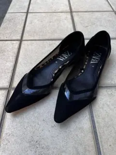 ZARA ブラック パンプス