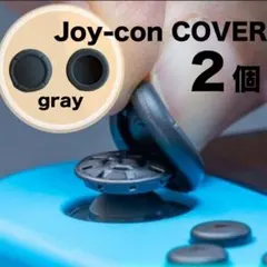 2個 switch スイッチ ジョイコン スティックカバー グレースイッチライト