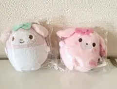 サンリオ　ぼんぼんりぼん&マイメロ たまごの形 マスコット タグ付