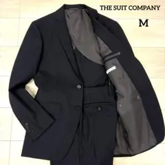 極美品✨スーツカンパニー スーツ セットアップ ストレッチ ネイビー 現行 M