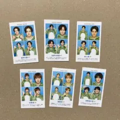 美少年 TVガイド 証明写真 まとめ売り