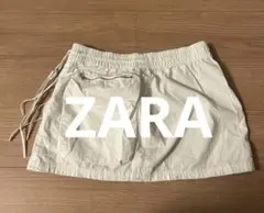 美品 ZARA ミニ カーゴ スカート Lのサムネイル
