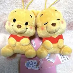 ディズニー むにゃすやマスコットvol.3 くまのプーさん 2個セット