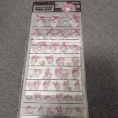 4サイズステッカー グラススタイル サンリオ マイメロディ