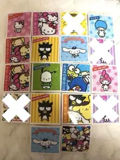 サンリオ　セリア　シールコレクション　ステッカー　14枚セット