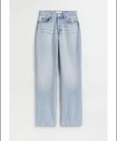 H&M ライトブルー ストレートデニム 34