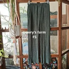 Lowry's farm ドビープリーツイージーパンツ　FS