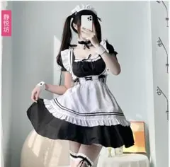 新品 ゴスロリ ワンピース ロリータ メイド コスプレ 衣装 Sサイズ