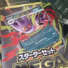 ポケモンカードゲーム　スターターセットMEGA　メガゲンガーex　新品未開封