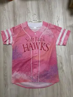 ソフトバンクホークス ピンクユニフォーム　Lサイズ