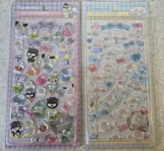 シナモンロール はぴだんぶい 3Dステッカーセット