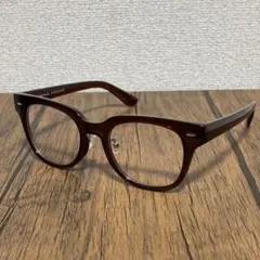 【美品】無印良品 ブルーライト対応 ウェリントン型 サングラス ダークブラウンのサムネイル
