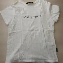 アニエスベー　TO☆b. by agnès b. Tシャツ 38 ホワイト　半袖