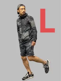 【人気モデル】NIKE F.C.R.B ナイロンジャケット　L