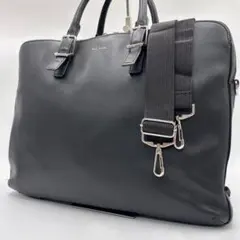 ⭐ポールスミス⭐ビジネスバッグ 2way トートバッグ ブラック レザー