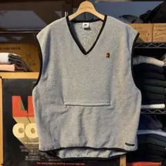 レア 90s vintage 白タグ 銀タグ NIKE フリースベスト XL