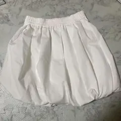 GU バブルヘムミニスカート バルーンスカート
